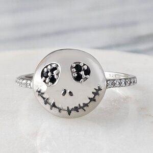 RARE Jack Skellington Ring, Nightmare Before - 925 Sterling Silver Disney
